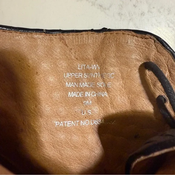 Jeffrey Campbell Black Woven Lita Lace-Up Platform Boots - Picture 13 of 14